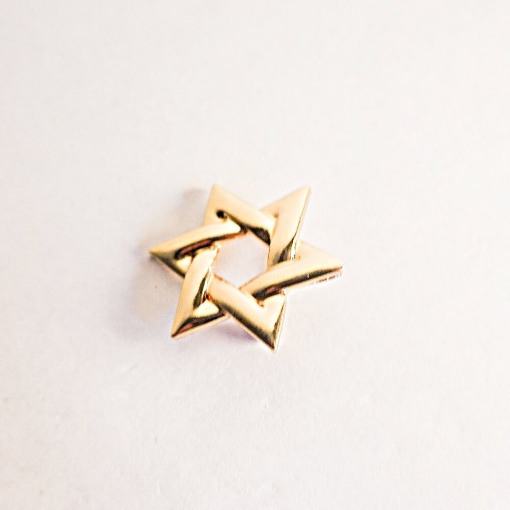 Star of David Brooch
